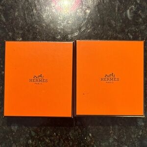 Hermès Orange Boxes (2)